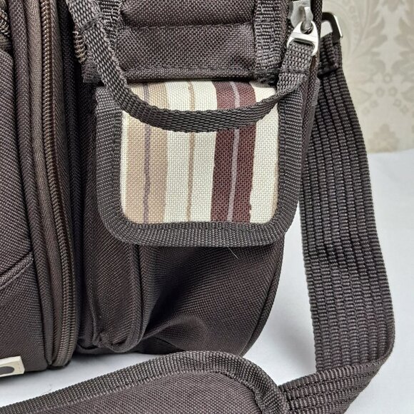 Picnic Time Moka Collection Picnic Cooler Tote with Food & Wine Compartments - Picture 3 of 16